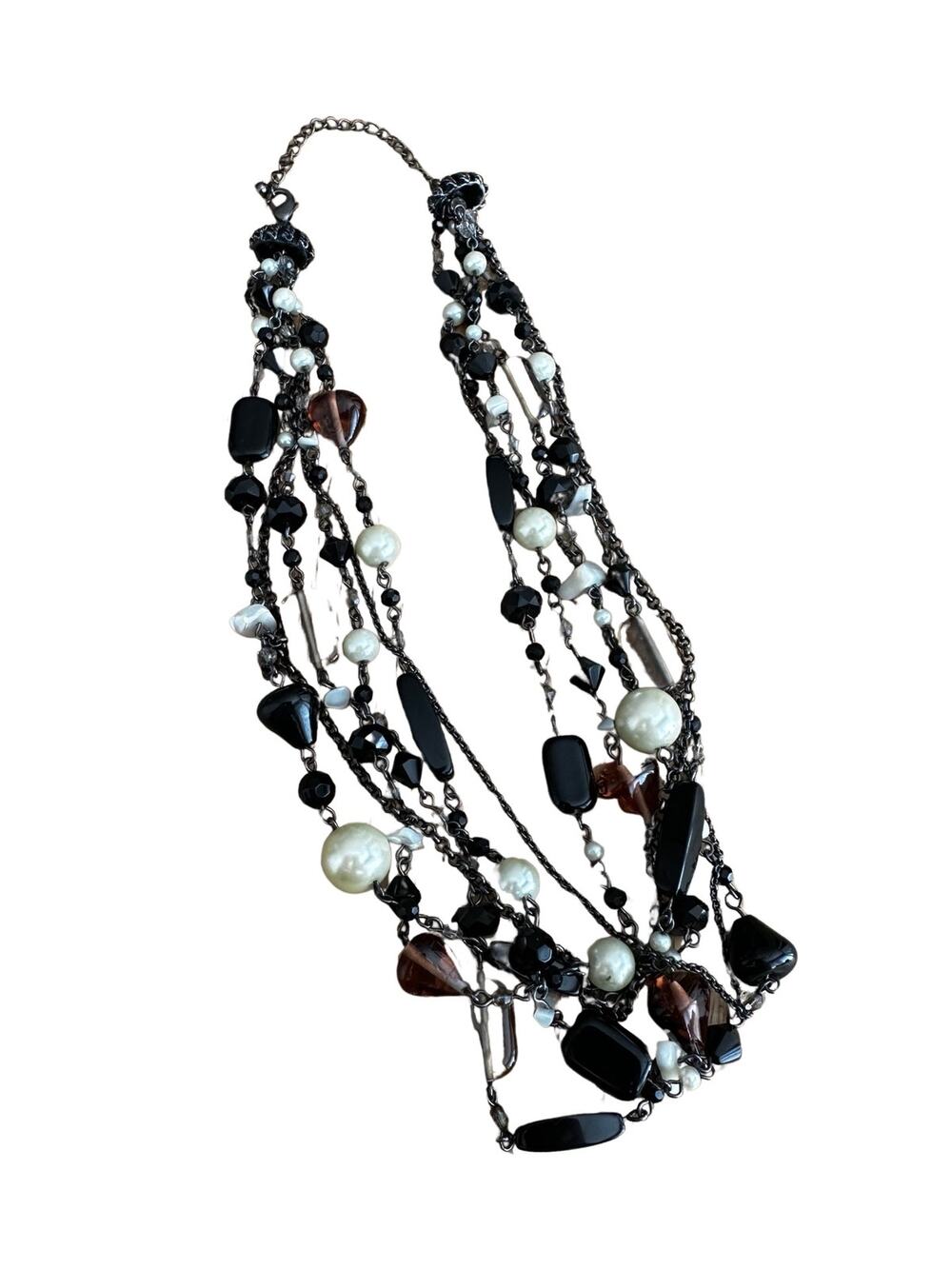 Multistrand Lia Sophia Faux Gemstone Necklace